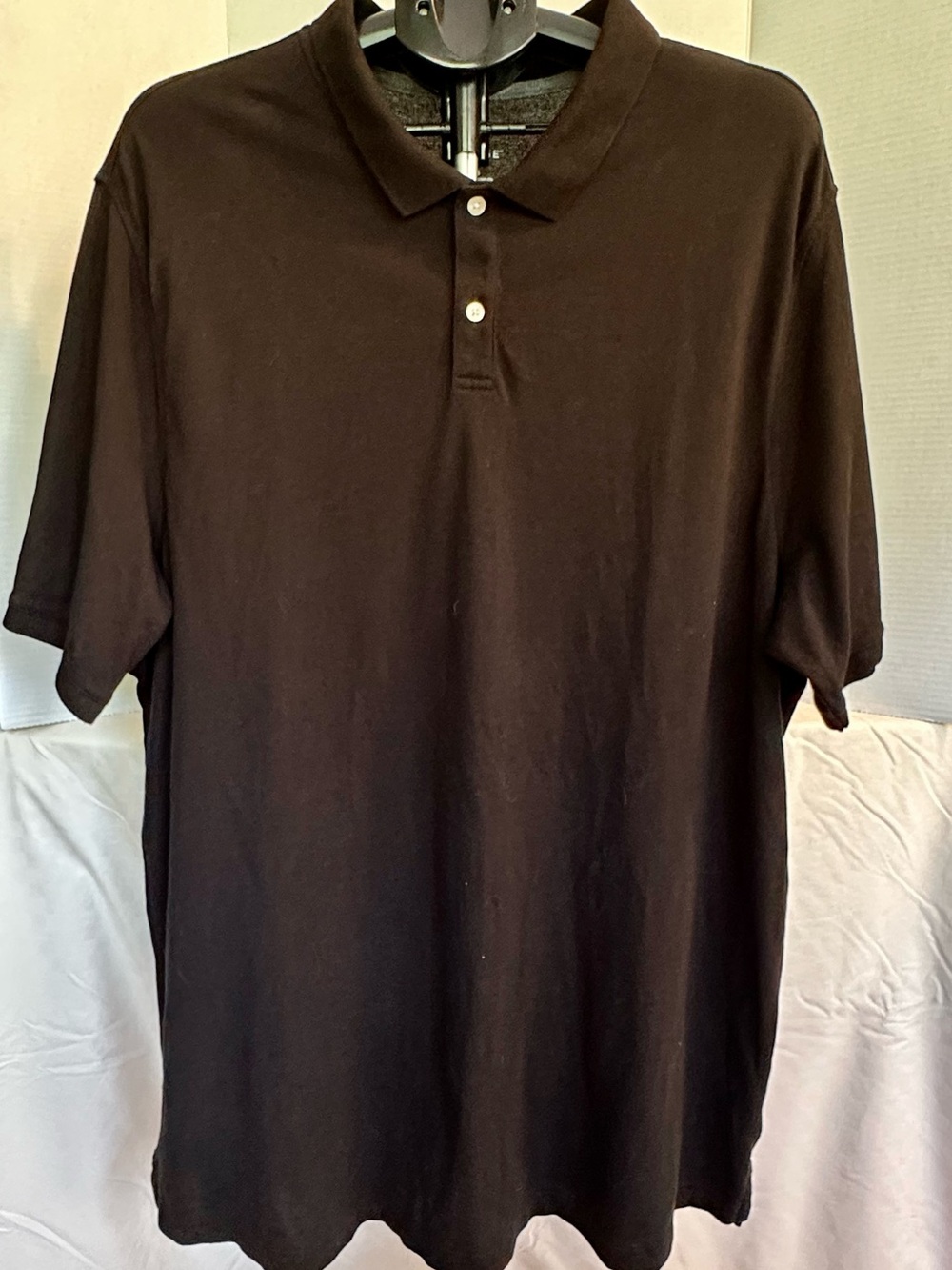 George Men's Dark Brown Short-Sleeve Polo